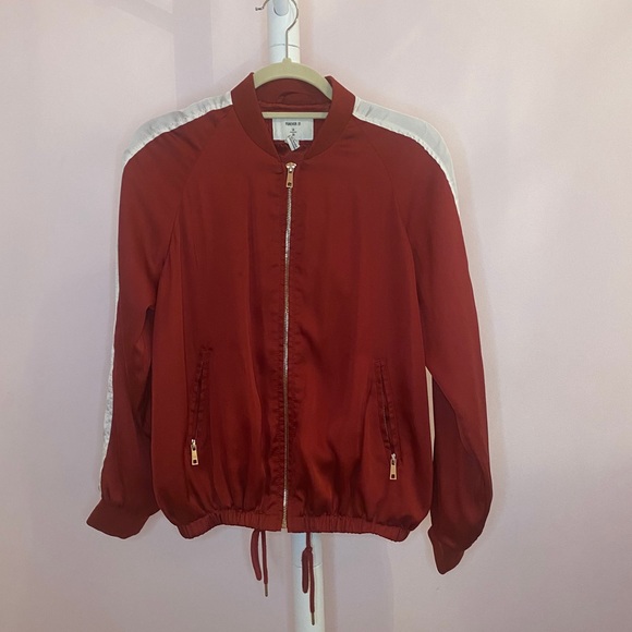 Red Polyester Jacket - Picture 1 of 3